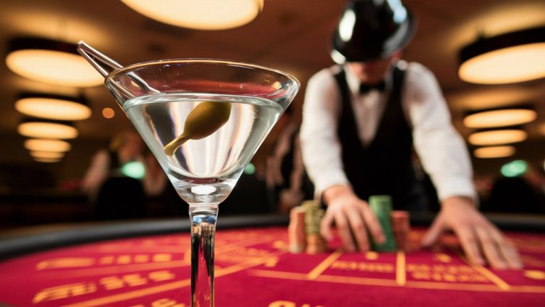 free drinks influence gambling behavior