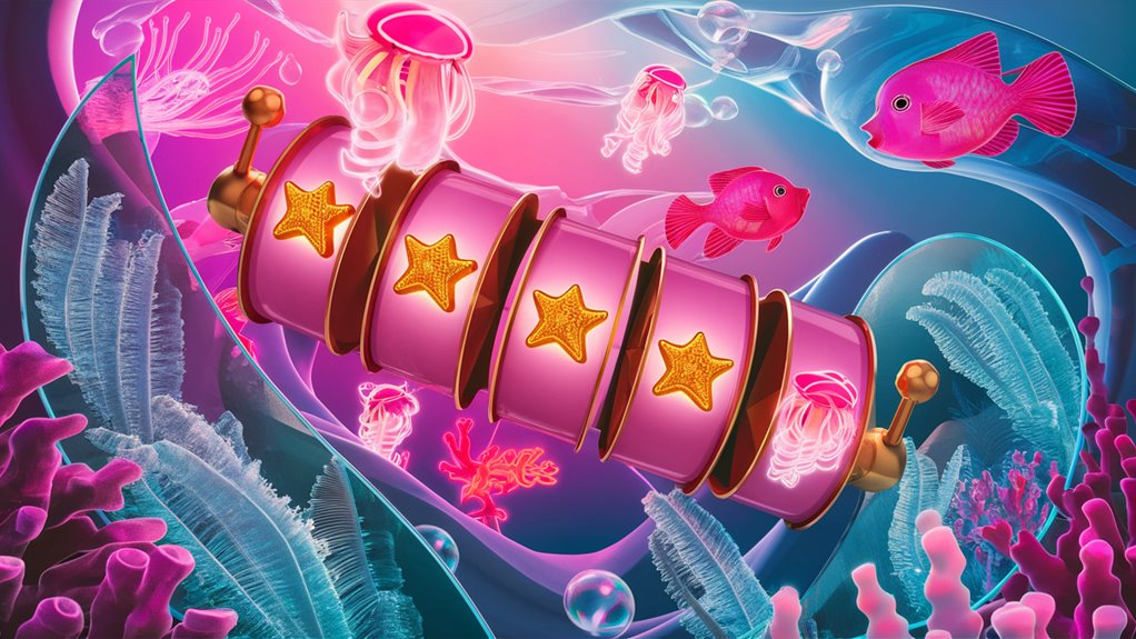 vibrant reef themed slot game