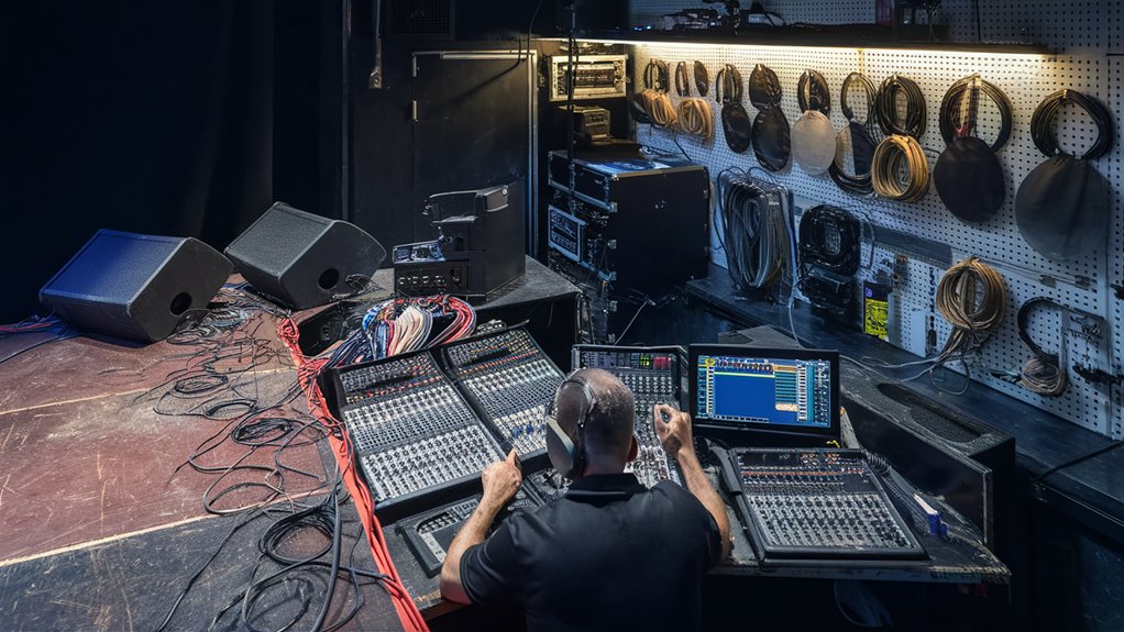 managing technical equipment setup