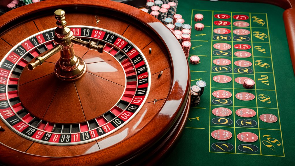 gambling wagers on roulette