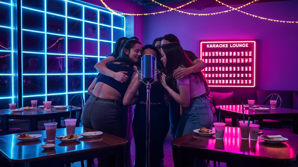 karaoke bars after dark