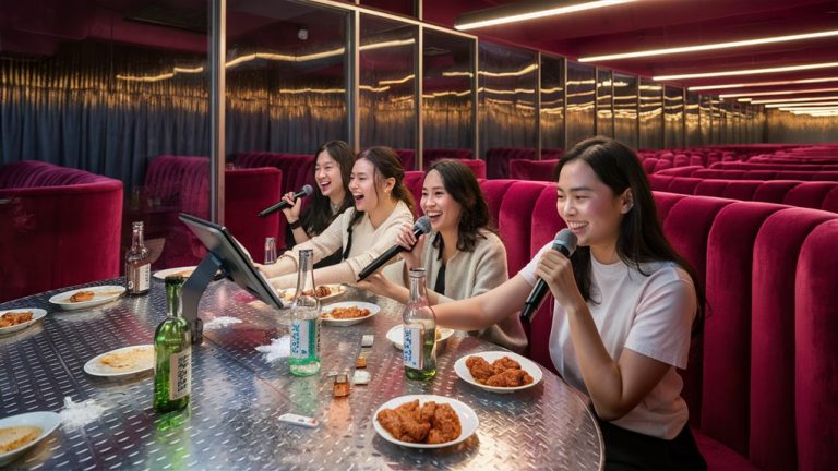 korean karaoke attracts visitors