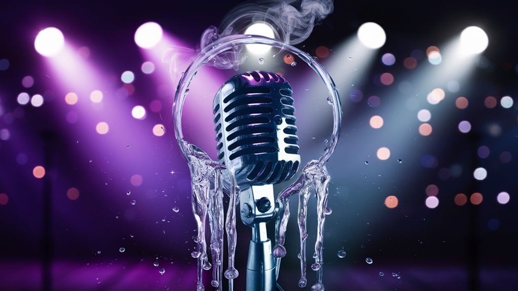 singers reaching extreme pitches