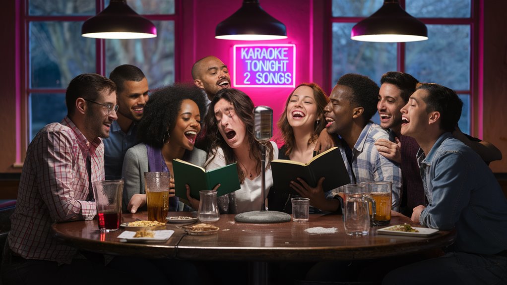singing discounts during happy hour