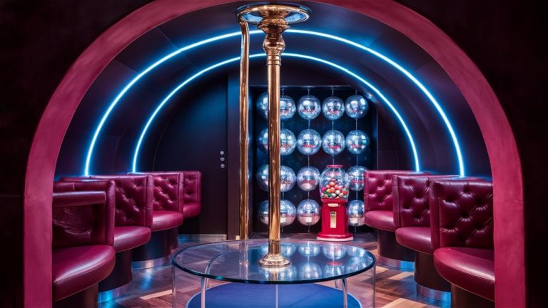 unusual karaoke room amenities