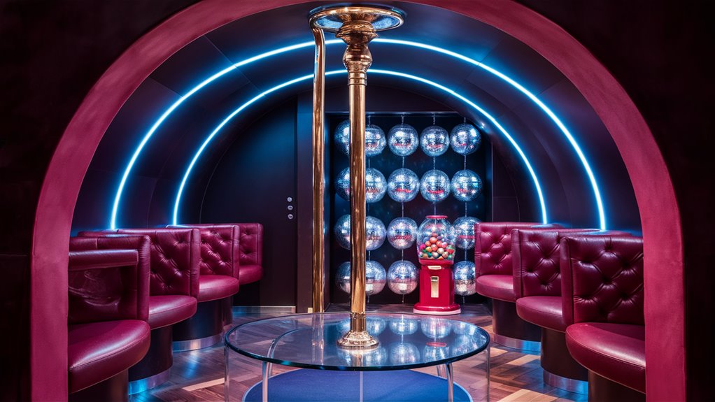 unusual karaoke room amenities